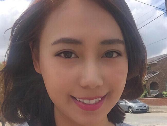 Facebook pic of Chinese national, international student,Mengmei (Michelle) Leng who is believed to be the woman murdered and thrown into the water at Snapper Point in the Munmorah State Conservation Area