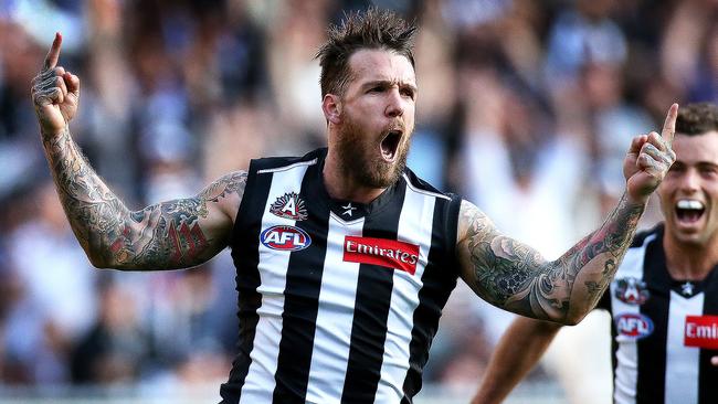 Dane Swan has an impressive CV for a No. 58 pick. Picture: Wayne Ludbey