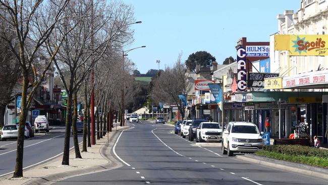 Colac has recorded more coronavirus cases. Picture: Glenn Ferguson