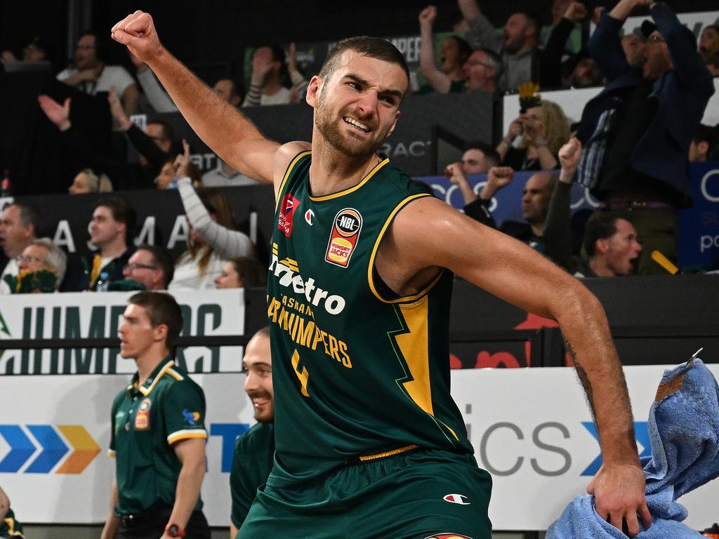 Jack McVeigh helped the JackJumpers produce a special moment in NBL history. Picture: Getty Images