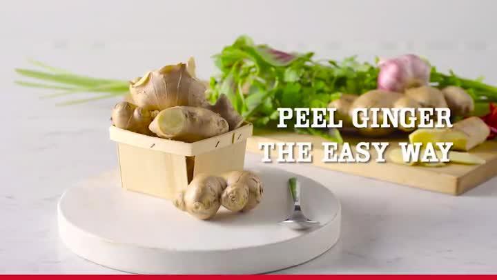 How to Peel Ginger (The Easy Way) 