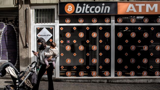 Approval of an ETF that will buy bitcoin futures contracts – though not the coins themselves – would increase the cryptocurrency’s legitimacy and make it easier for institutional investors to get exposure. Picture: Bloomberg