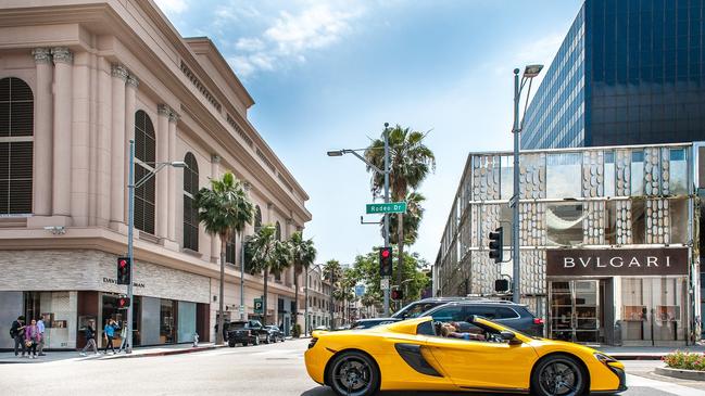 Rodeo Drive in Beverly Hills, LA