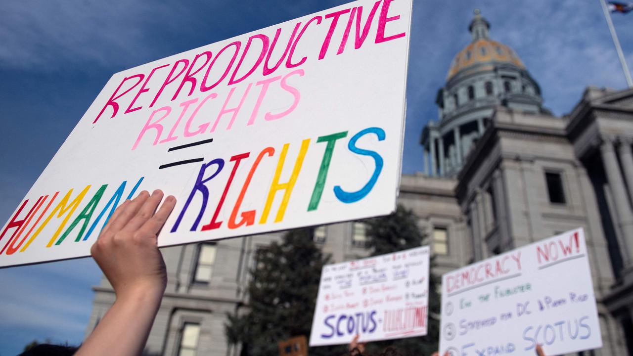 Four more US states are set to introduce tough new abortion restrictions this week that will essentially ban the procedure. Picture: Jason Connolly/AFP