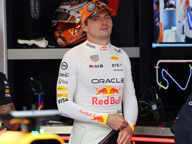 Max Verstappen will start from second on the grid. Picture: Thomas Coex/AFP