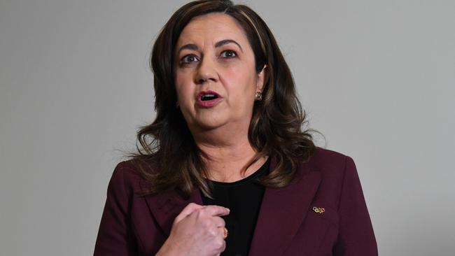 Queensland Premier Annastacia Palaszczuk. Picture: NCA NewsWire / Dan Peled