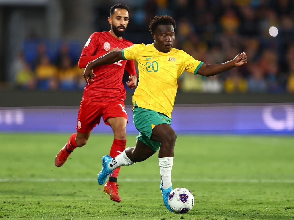 The main risk is that Irankunda’s confidence takes a shattering hit. Picture: Chris Hyde/Getty Images