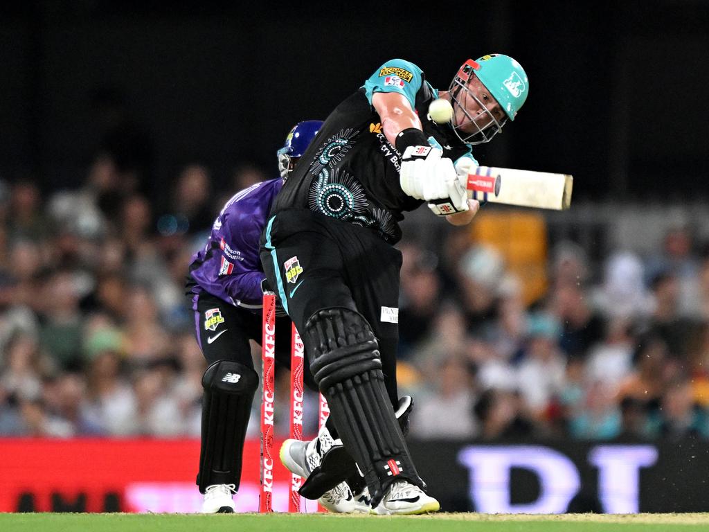 Matt Renshaw starred with the bat for Brisbane Heat this season. Picture: Bradley Kanaris/Getty Images