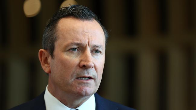 Western Australian Premier Mark McGowan had described the alleged incident as “unacceptable and inappropriate”, despite the complaint still being the subject of investigation at the time. Picture: Getty Images