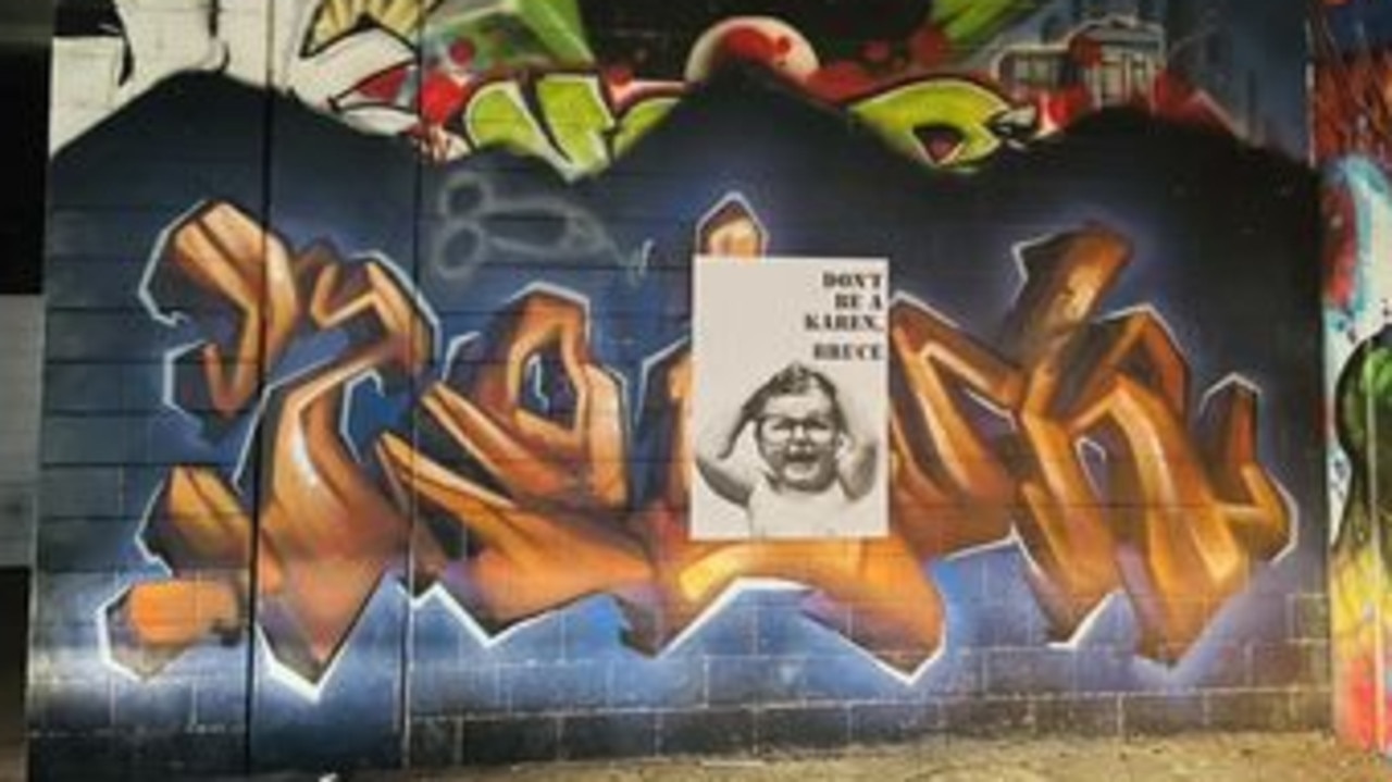 A string of wheat-pasted posters taking aim at a councillor and mayor have left a regional Qld town baffled as to over what they could mean. Who is trying to be Gympie’s Banksy?