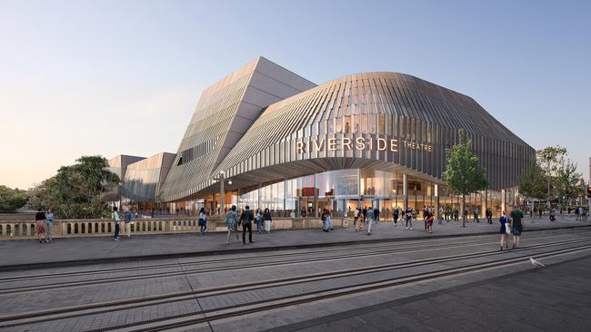 An artist's impression of the new Riverside Theatres at Parramatta.