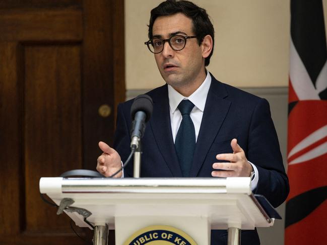 French Minister for Europe and Foreign Affairs Stephane Sejourne. Pictur: AFP