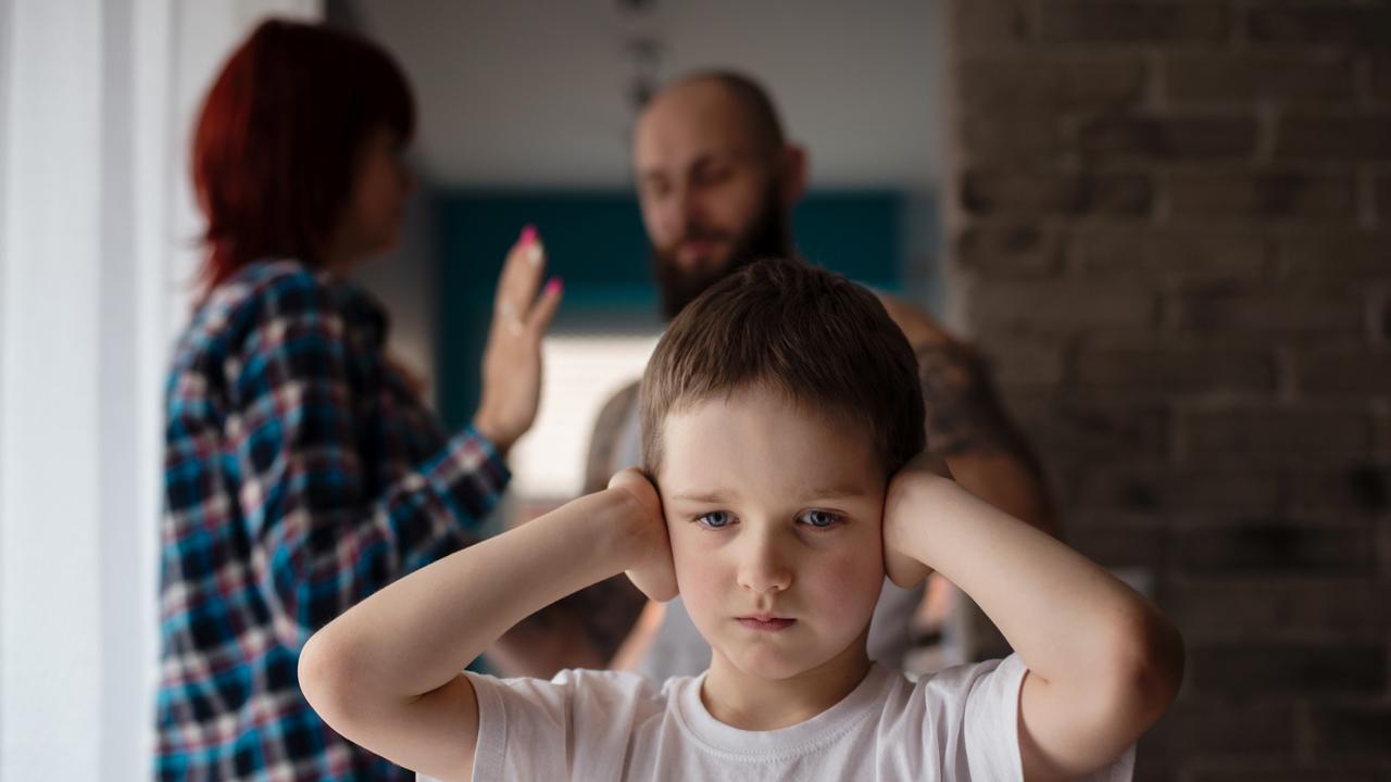 Children can get caught in the middle of a custody dispute. Picture: iStock