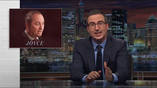 John Oliver takes on Barnaby Joyce