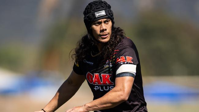 Jarome Luai has been cleared to return for Penrith’s preliminary final clash with Melbourne. Picture: Jake Hunter