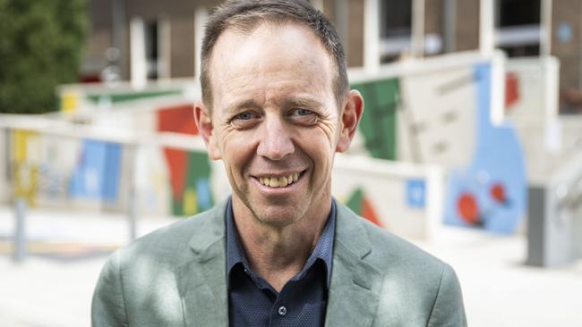 One-time ACT attorney-general Shane Rattenbury in October 2023, when Anthony Williamson became acting chief prosecutor. Picture: NewsWire/Martin Ollman