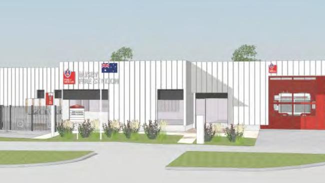 Artist's impression of the new $6.6m Busby station. Picture: FRNSW