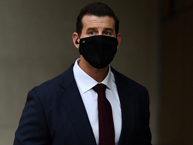 Ben Roberts-Smith arrives at the Supreme Court in Sydney on June 24. Picture: NCA NewsWire/Joel Carrett