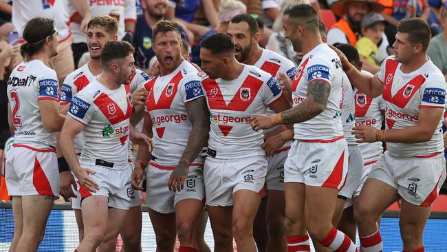 The Dragons are enjoying their footy. (Photo by Ashley Feder/Getty Images)