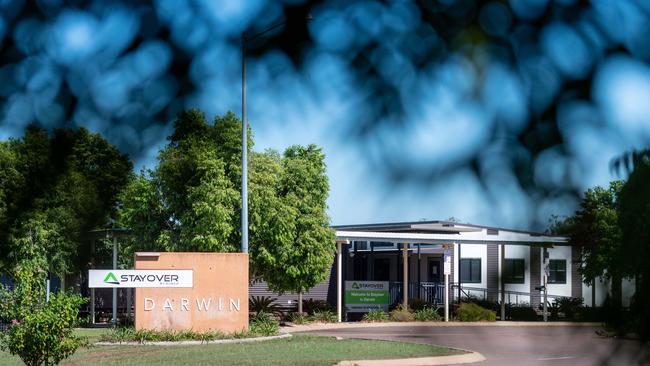 The Stayover Darwin facility will offer up to 50 beds for Territorians in need when it opens next week. Picture: Che Chorley