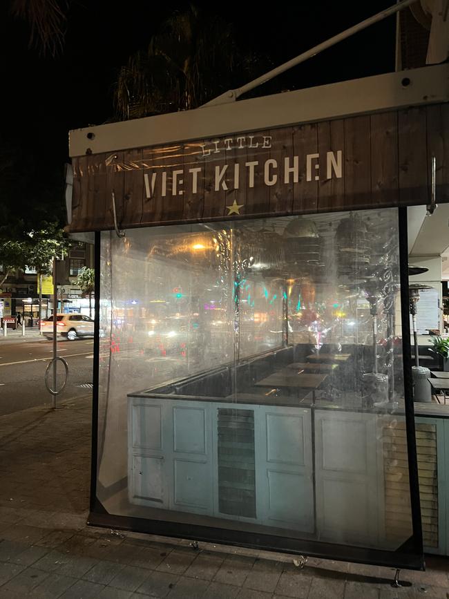 Little Viet Kitchen shuttered on Thursday. Picture: Alex Turner-Cohen/news.com.au