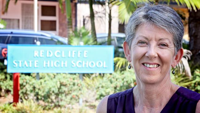 Redcliffe State High School principal Shona McKinlay. Photo: Sarah Keayes