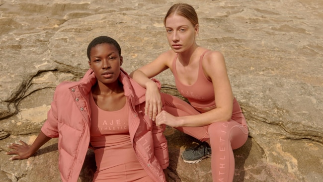 What athleticwear designed through the lens of a fashion house looks like