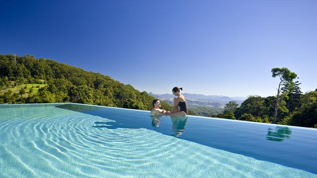 Escape to O’Reilly’s Rainforest Retreat, Queensland these school holidays. Picture: Supplied