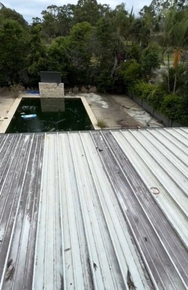 A Logan property with a swimming pool in poor condition. Picture: UrbexLogan