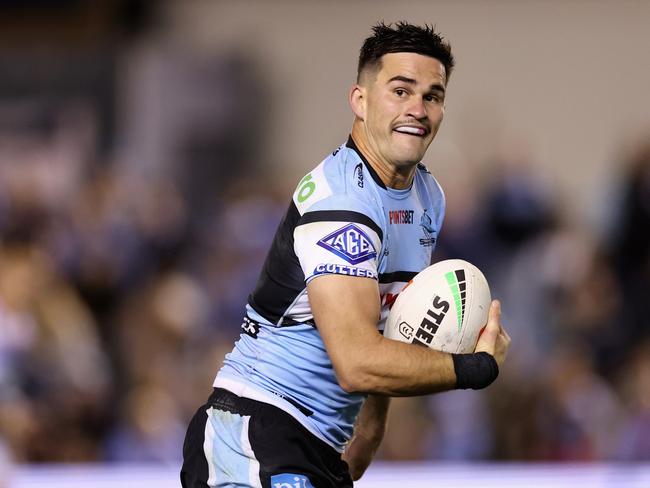 Daniel Atkinson was a breakout star for the Sharks in 2024. Picture: Cameron Spencer/Getty Images