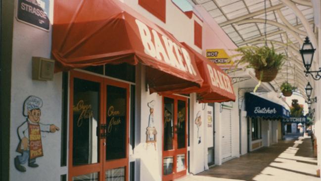 A bakery at the centre, 1980s. Pictures Supplied by City Libraries Local Studies Collection.