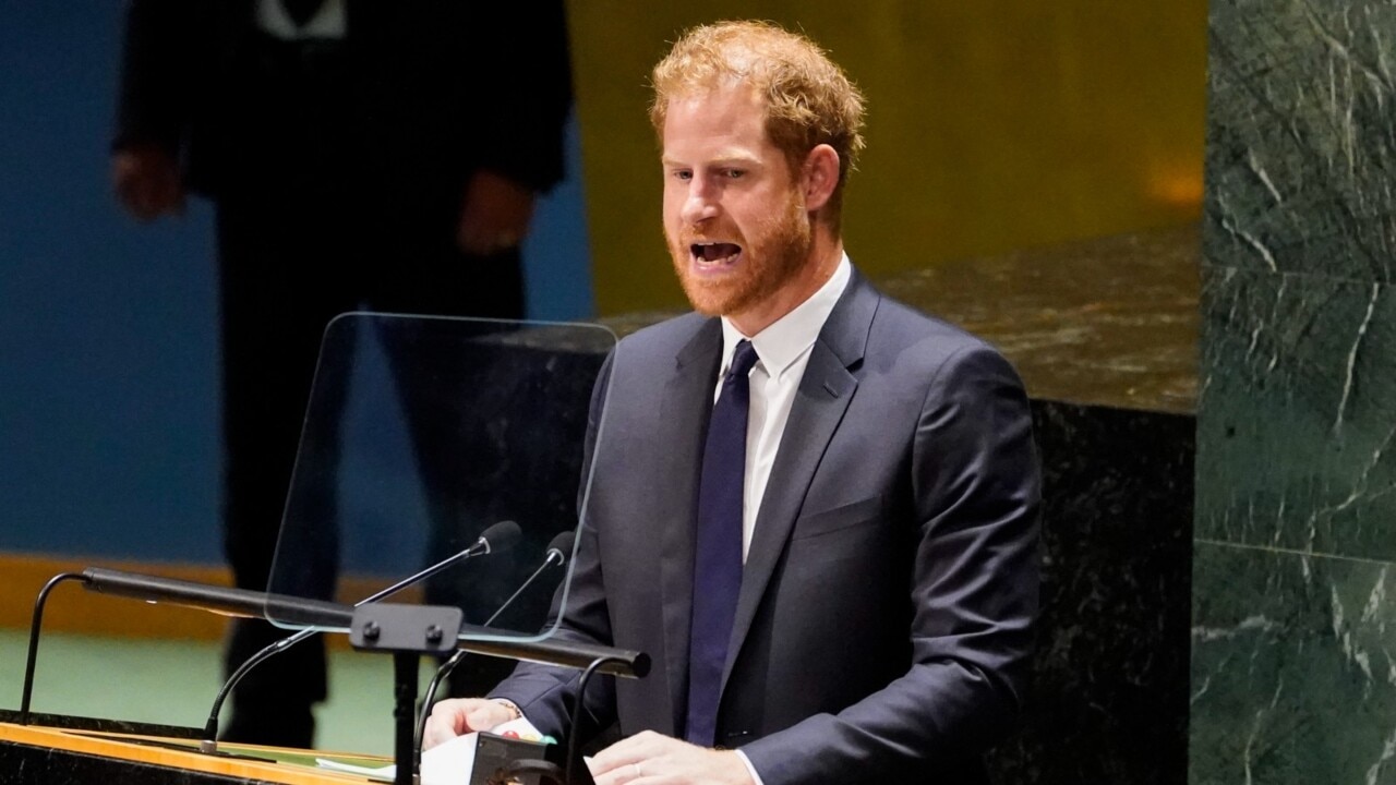 Prince Harry warns against ‘global assault’ on ‘freedom’ in emotional UN address