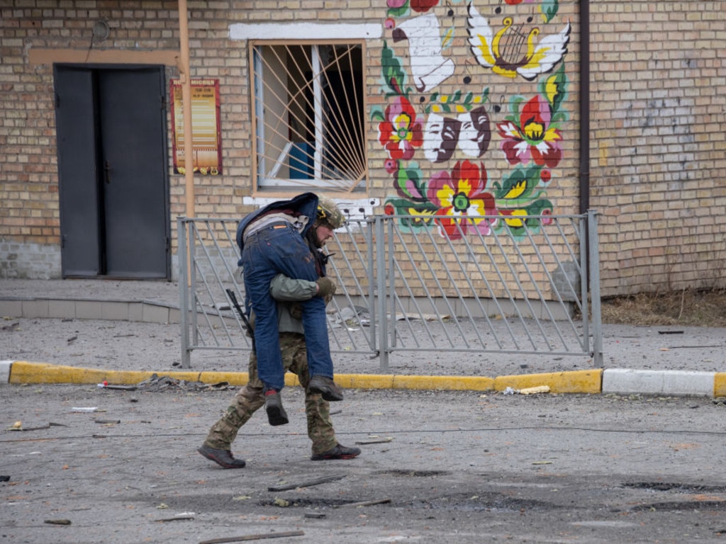 Soldiers on the ground have revealed they’ve been forced to fight hand-to-hand with Russian forces in some instances.