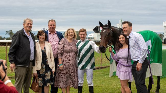 Gatton-trained horse Hellava Babe, trained by Brenton Andew won the Gatton Cup. Saturday, June 26, 2021. PHOTO: Ali Kuchel