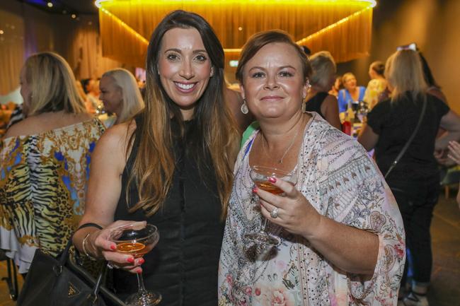 <p>Lauren Hicks and Abbi Golightly at Gold Coast Wonder Women group screening of Magic Mike: Last Dance at Event Cinemas Gold Class Pacific Fair, Broadbeach February 8th, 2023. Picture: Marcelo Lang</p>