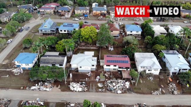 Aerial vision shows extent of Lismore’s flood disaster