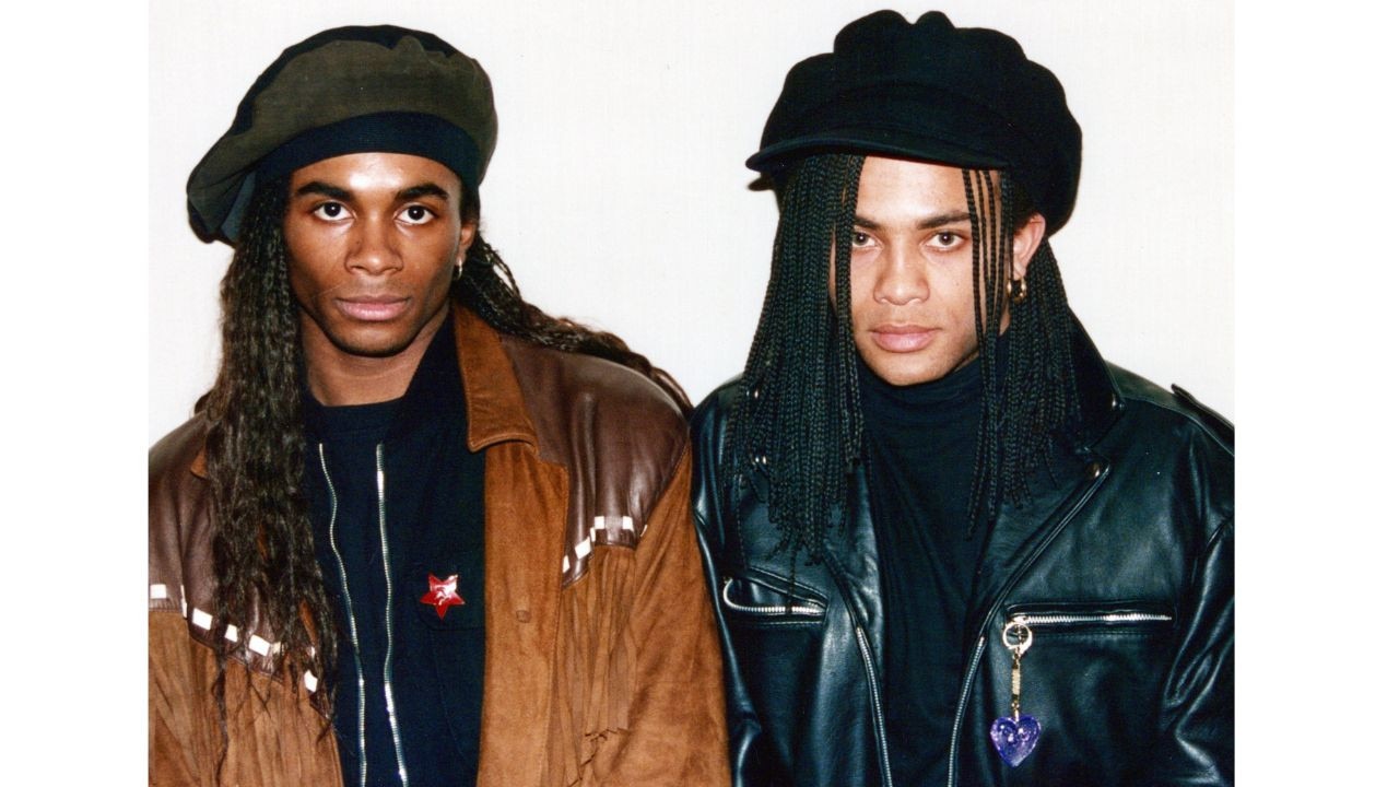 Go back tot he 80s and discover the true story behind pop duo Milli &amp; Vanilli. Image: Paramount+