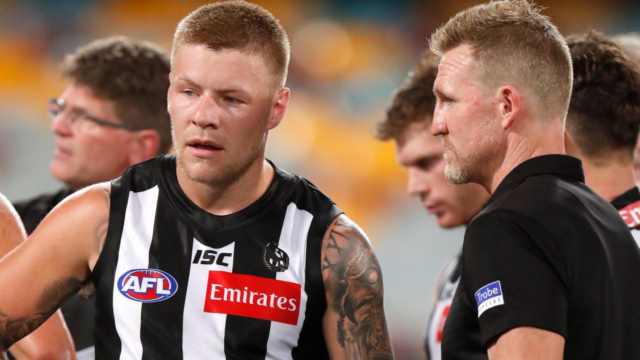 Could a tumultuous trade period for Nathan Buckley and the Pies be the making of Jordan De Goey? Picture: AFL Photos/Getty Images