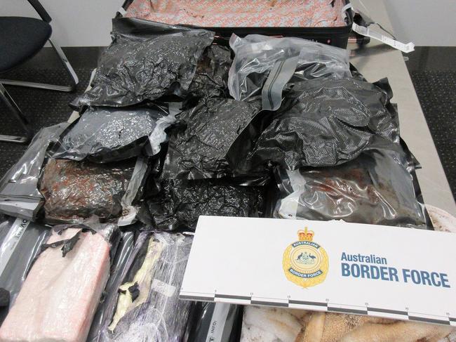 Two travellers charged in Melbourne over meth and cocaine import plots, This is a joint release between the Australian Federal Police and Australian Border Force