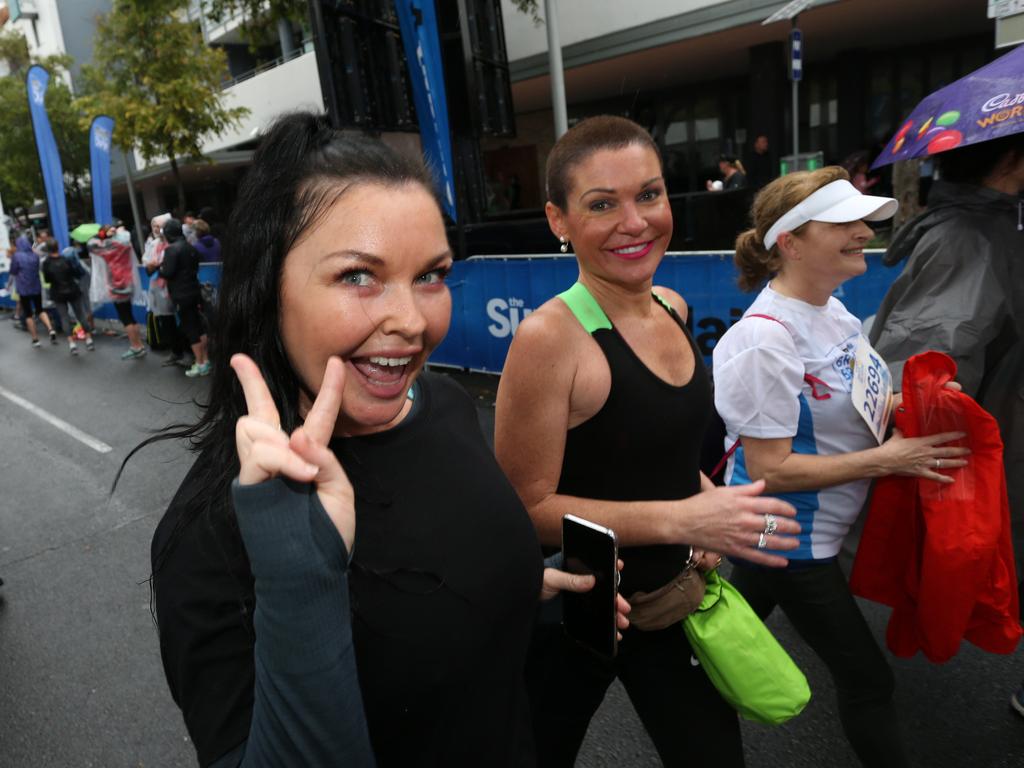 <p>Schapelle Corby competing in the Bridge to Brisbane race. Sunday, August 26, 2018 (AAP Image/Richard Waugh</p>