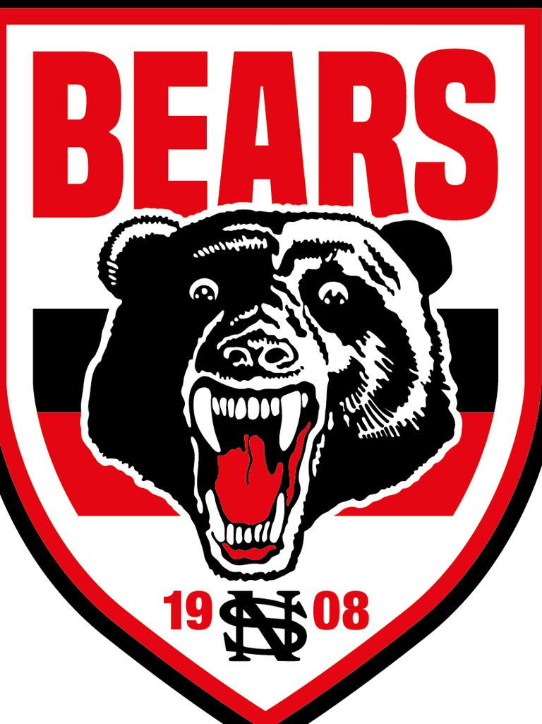 The new Bears logo, which will have no geographical ties with North Sydney or central Coast.