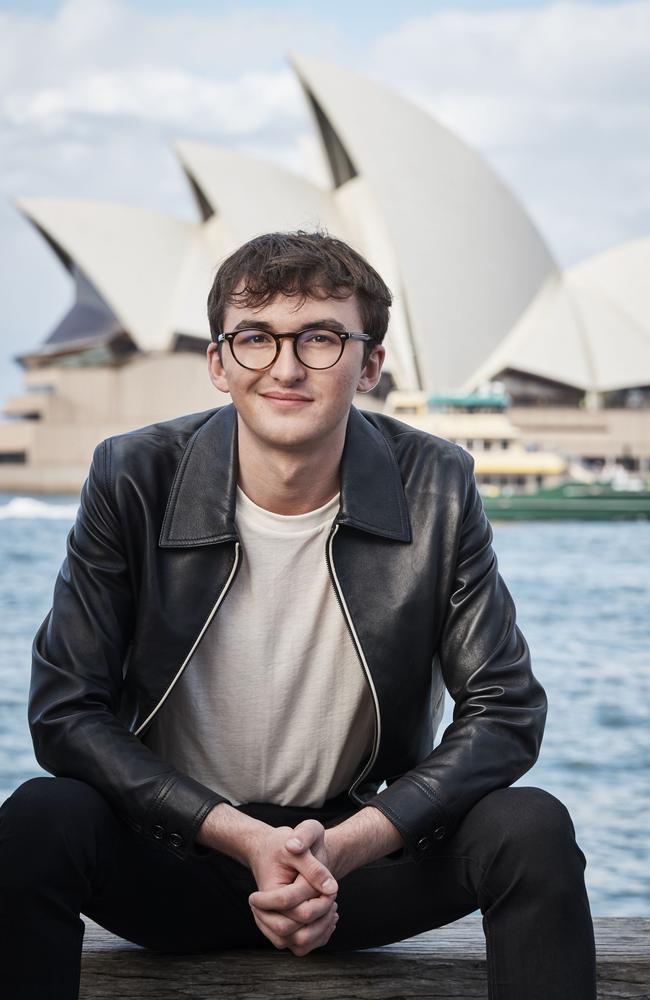 Game of Thrones star Isaac Hempstead Wright is in Sydney on a promo tour with Foxtel. Picture: Nick Wilson/Foxtel