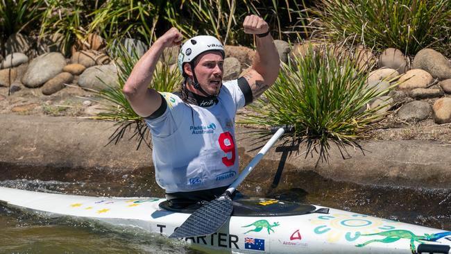 Paris bound paddler Tristan Carter. Picture: Supplied