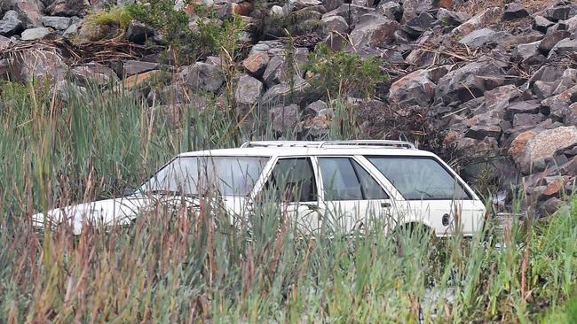 The 29-year-old Tamborine woman’s vehicle. Picture: Patrick Woods.