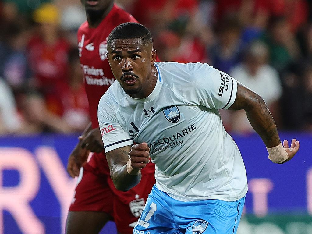 Douglas Costa was influential for the Sky Blues. (Photo by Sarah Reed/Getty Images)