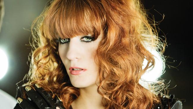 UK singer Florence Welch from Florence and the Machine.