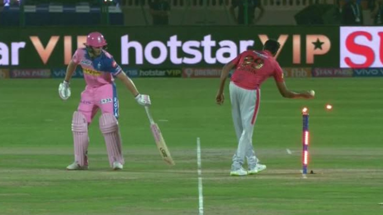 Ravi Ashwin left Jos Buttler furious after a 'Mankad' run out during the IPL last year.