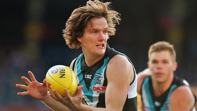 Jared Polec was Port Adelaide’s best wingman last season. Picture: Getty Images