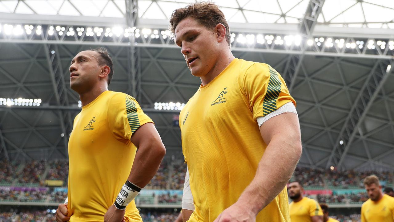 Michael Hooper is under pressure. (Photo by Dan Mullan/Getty Images)