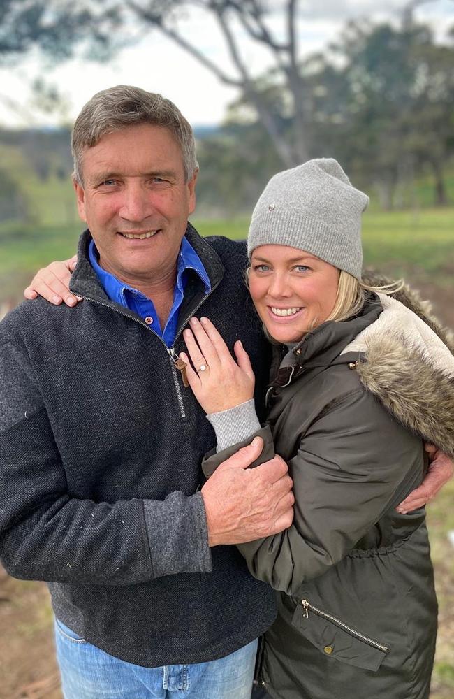 Richard Lavender and Sunrise host Samantha Armytage announced their engagement in June.